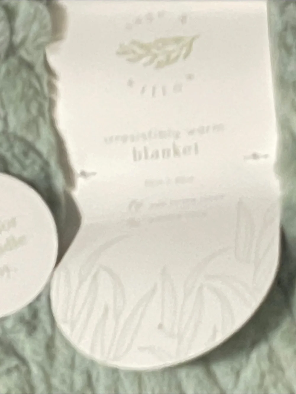 Sage and Willow Sage Green Cable Knit Baby Blanket Fluffy Plush 30x40